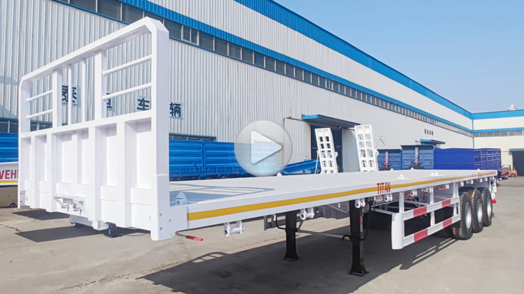 Specification of Tri Axle Flat Trailer