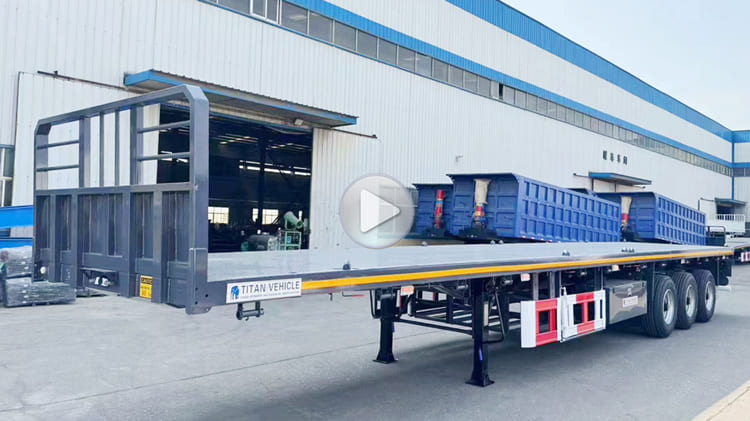 New 40 Ft Flat Bed Trailers for Sale Near Me in Saudi Arabia