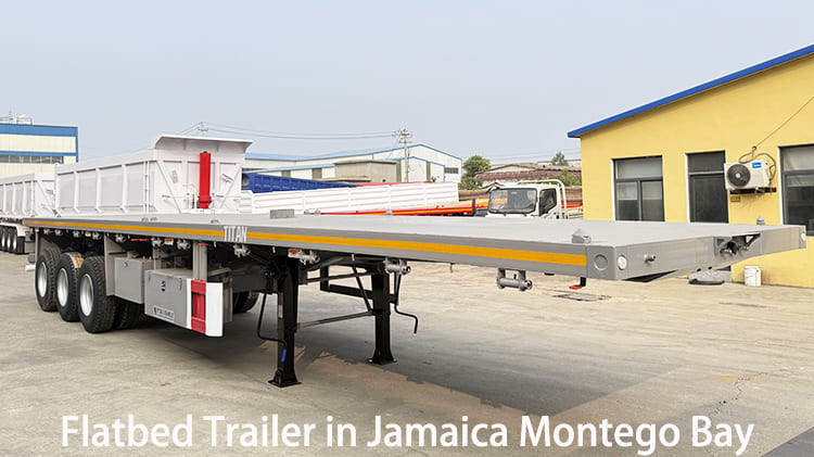 3 Axle 40 Ft Flatbed Trailer for Sale in Jamaica Montego Bay