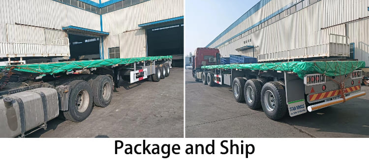 3 Axle 40 Ft Flatbed Trailer for Sale in Jamaica Montego Bay
