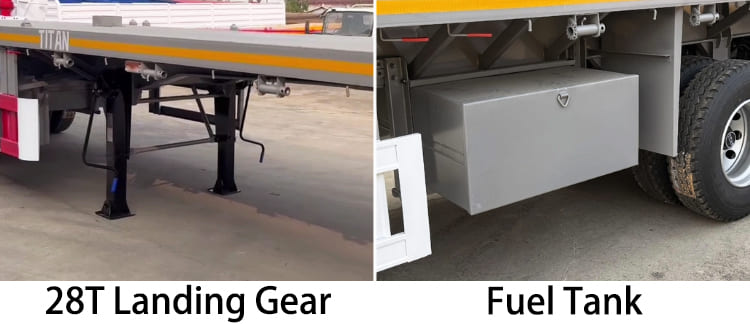 3 Axle 40 Foot Flatbed Trailer for Sale in Guyana