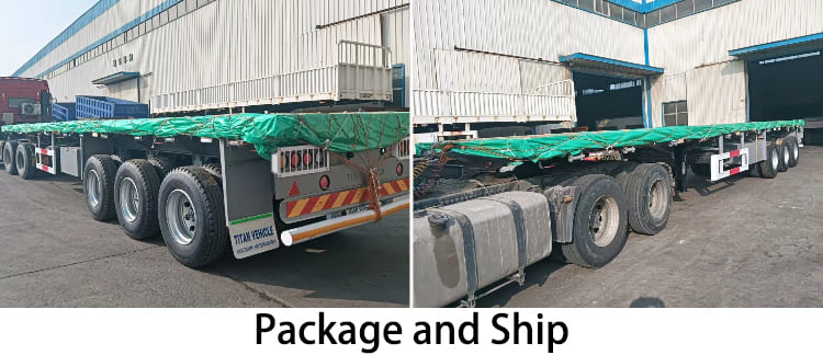 3 Axle 40 Foot Flatbed Trailer for Sale in Guyana