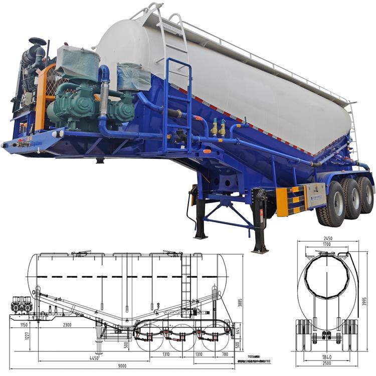 Cement Tanker Truck Trailer for Sale in Jamaica