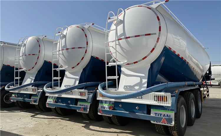 Dry Bulk Cement Tanker Truck Trailer for Sale In Jamaica