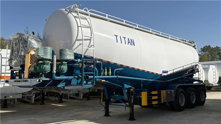 Dry Bulk Cement Tanker Truck Trailer for Sale In Jamaica