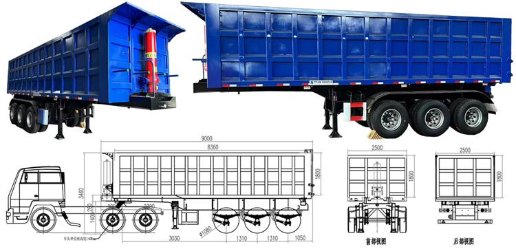 Tractor Tipper Trailer for Sale | Tractor Tipping Trailer for Sale | Tractor Trailer Tipper In Jamaica