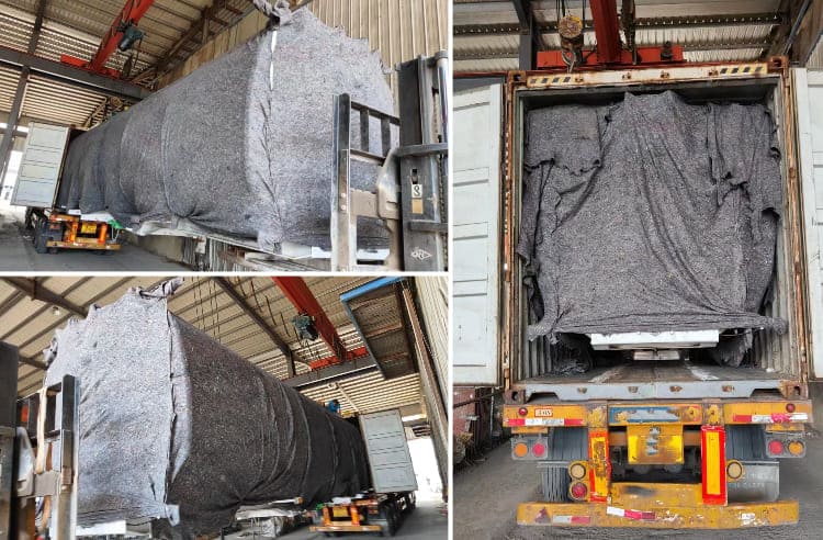 Tri Axle 42000 Liters Crude Oil Tanker Trailer for Sale in Jamaica