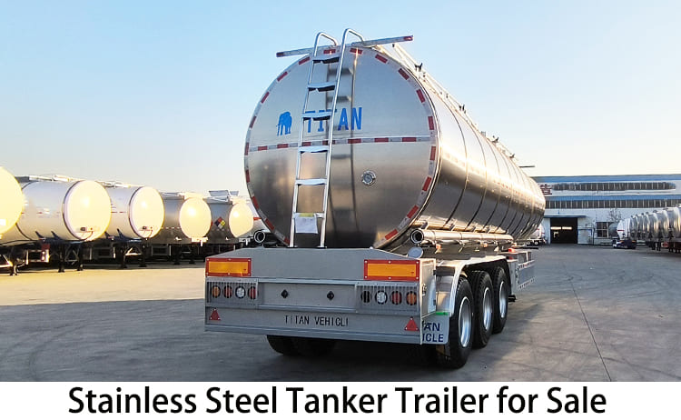 Tri Axle Stainless Steel Tanker Trailer | Petrol Tanker for Sale in Jamaica