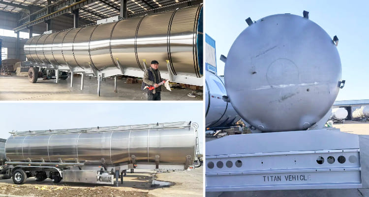 Tri Axle Stainless Steel Tanker Trailer | Petrol Tanker for Sale in Jamaica