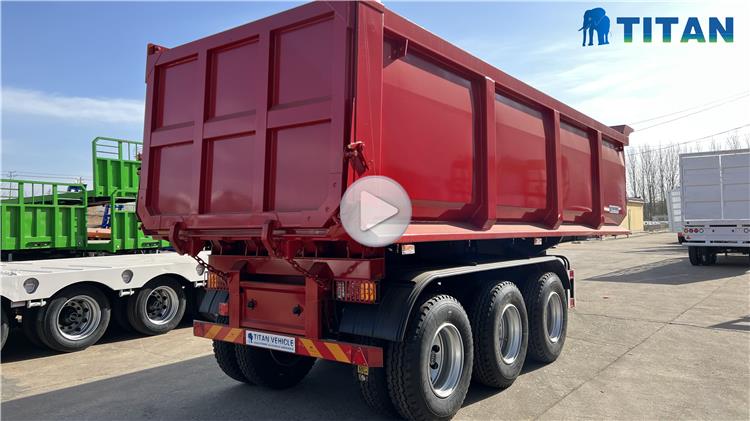 TITAN Tri Axle Hydraulic Dump Trailers for Sale Price In Jamaica Kingston