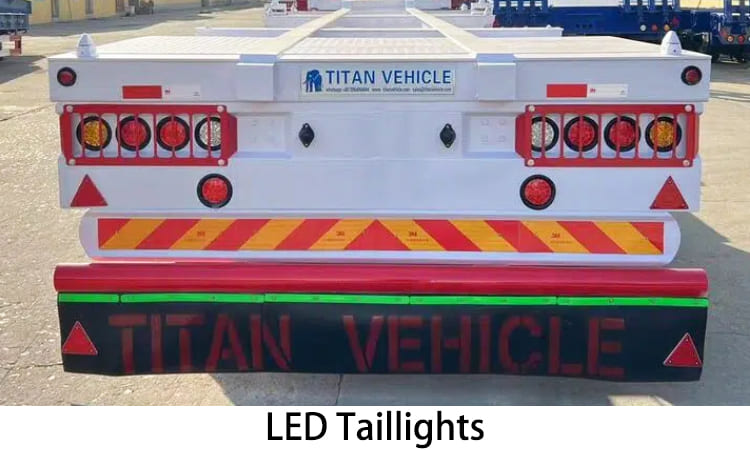 2 Axle 40Ft Intermodal Container Chassis Trailers for Sale in Jamaica