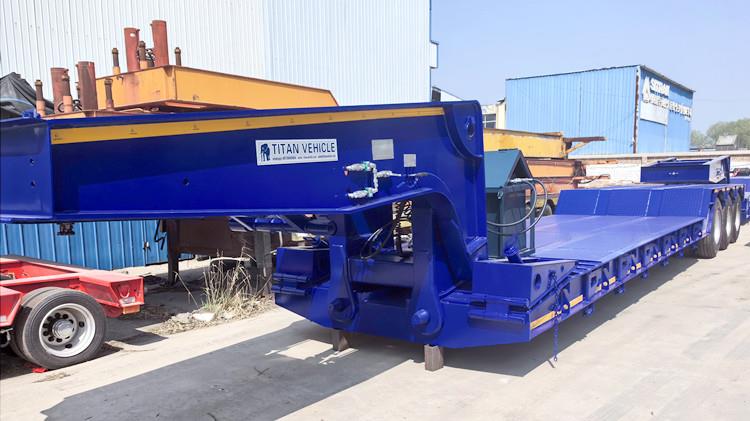 3 Axle 60 Ton RGN Lowboy Trailer for Sale Near Me in Jamaica