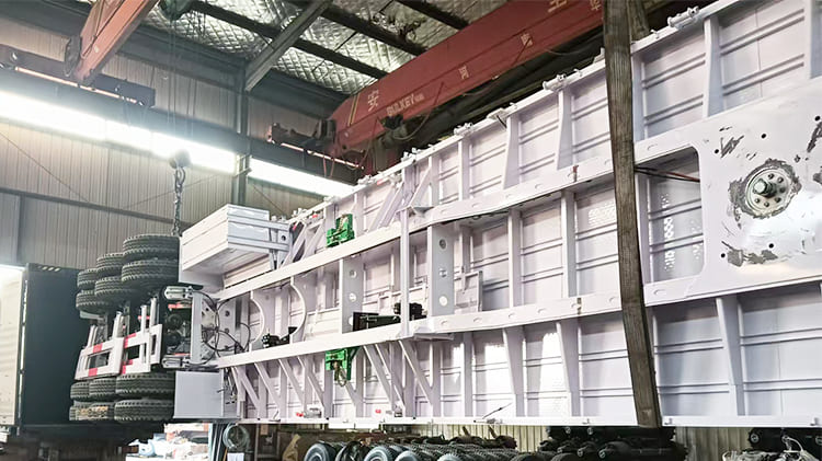 3 Axle China Side Wall Semi Trailer for Sale in Jamaica