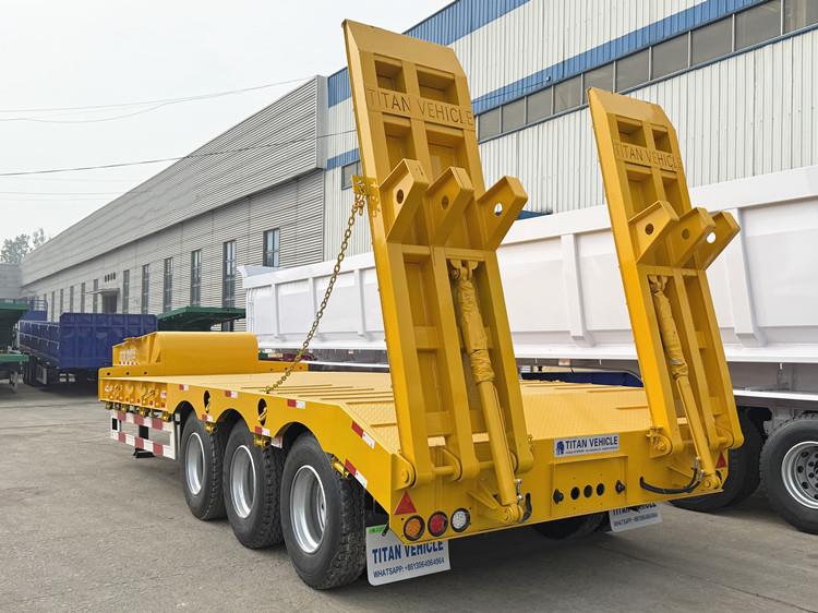 50 Ton 40 Feet Semi Low Bed Trailer for Sale in Jamaica