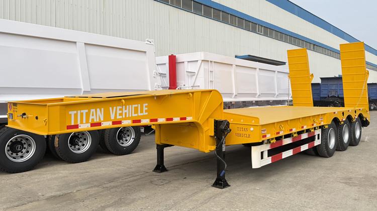 50 Ton 40 Feet Semi Low Bed Trailer for Sale in Jamaica