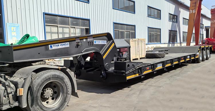 Hydraulic Detachable Gooseneck Lowboy Trailer for Sale in Jamaica