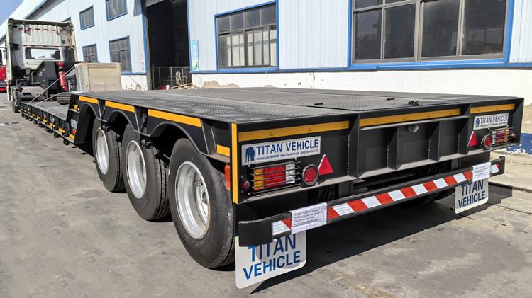 Hydraulic Detachable Gooseneck Lowboy Trailer for Sale in Jamaica