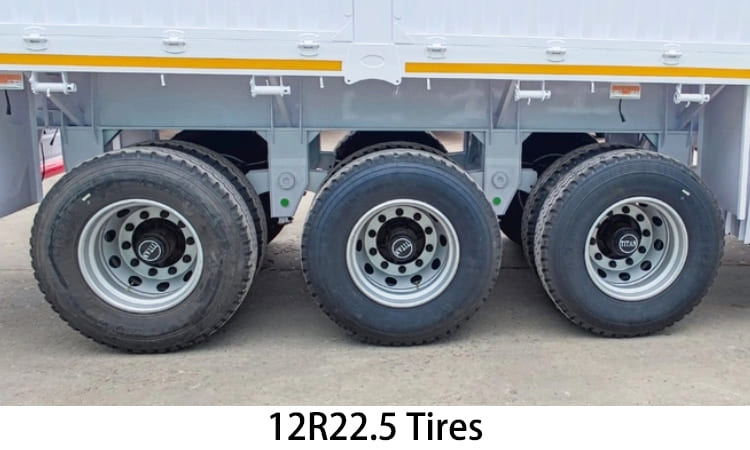 3 Axle Fence Cargo Semi Trailer for Sale in Tanzania
