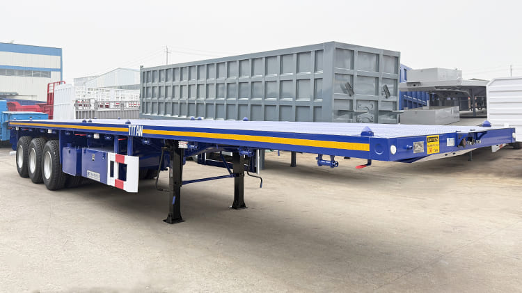 3 Axle Flatbed Semi Truck Trailer for Sale in Zimbabwe