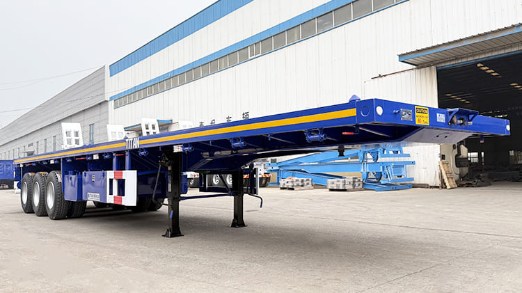 3 Axle Flatbed Semi Truck Trailer for Sale in Zimbabwe