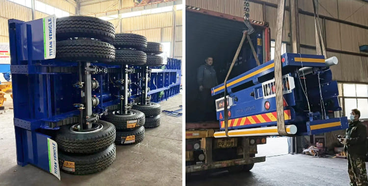 3 Axle Flatbed Semi Truck Trailer for Sale in Zimbabwe