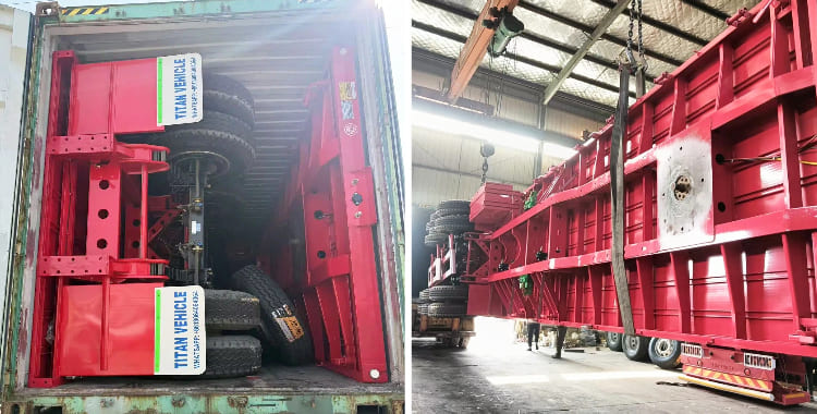 40 Ft Heavy Duty Flatbed Trailer | Flat Bed Trailer Price for Sale in Zimbabwe