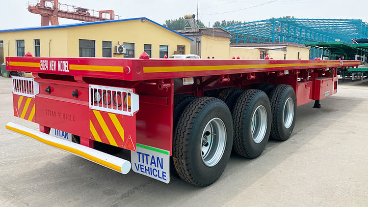 40 Ft Heavy Duty Flatbed Trailer | Flat Bed Trailer Price for Sale in Zimbabwe
