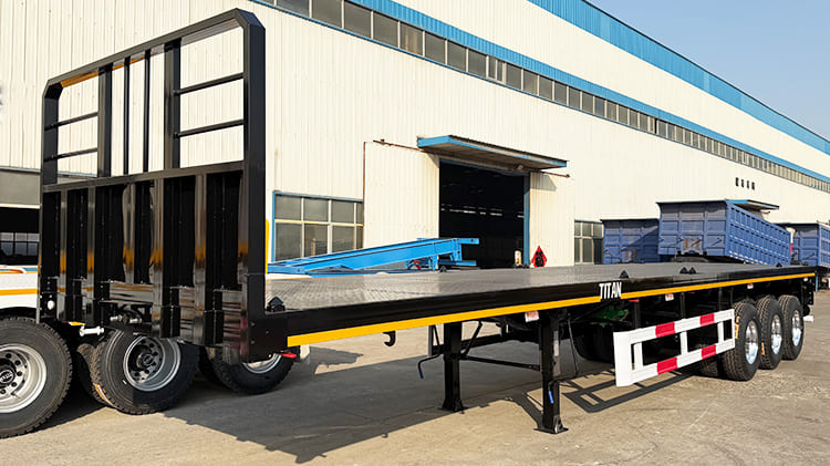 Tri Axle Flatbed Trailer for Sale in Zimbabwe