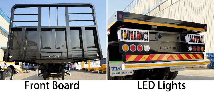Tri Axle Flatbed Trailer for Sale in Zimbabwe