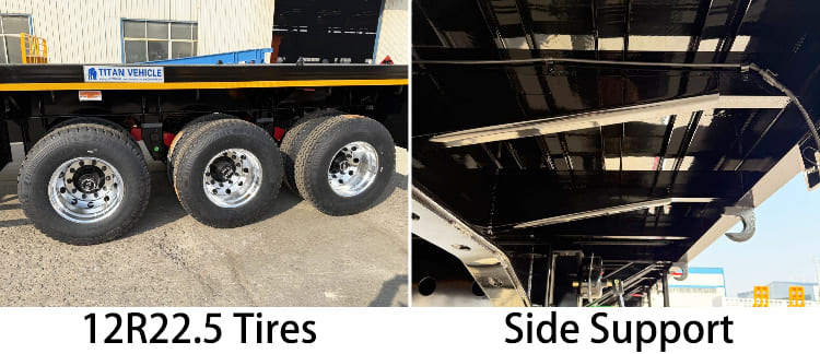 Tri Axle Flatbed Trailer for Sale in Zimbabwe