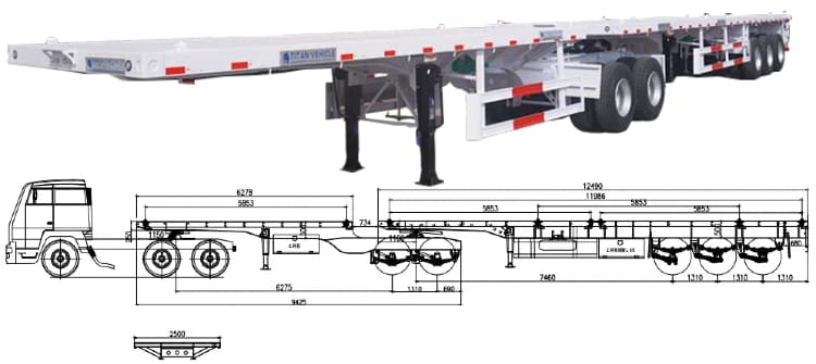 Superlink Flatbed Trailer for Sale in Zimbabwe