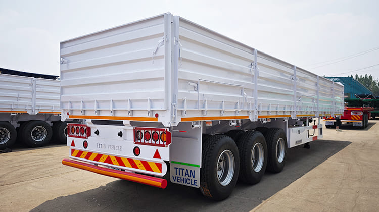 Tri Axle Dropside Semi Grain Trailer for Sale in Zimbabwe