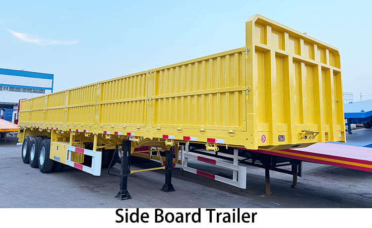 Bulk Cargo Sideboard Sidewall Semi Trailer Price for Sale in Zimbabwe