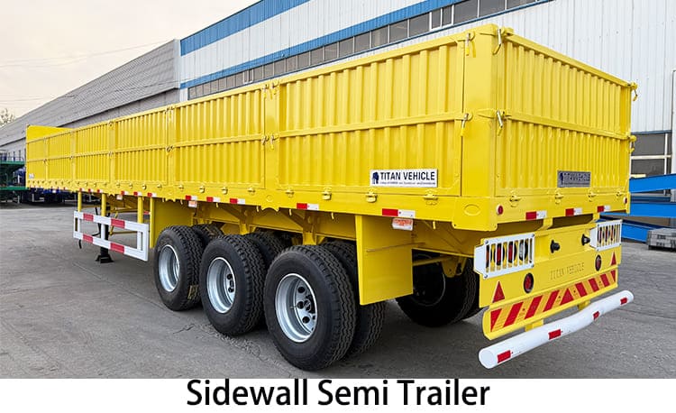 Bulk Cargo Sideboard Sidewall Semi Trailer Price for Sale in Zimbabwe