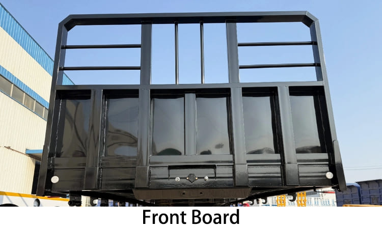 Tri Axle Heavy Duty Flatbed Semi Trailer for Sale in Guam