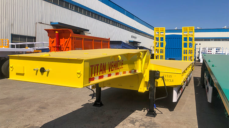 Low loader trailer|tri axle low loader truck for sale in Zambia