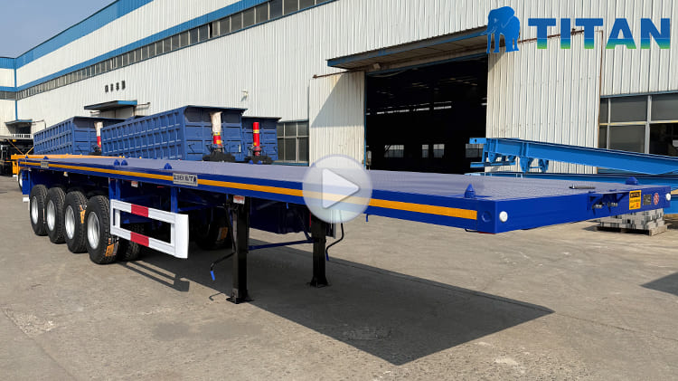 48 Ft Flatbed Trailer for Sale in Ethiopia Addis Ababa