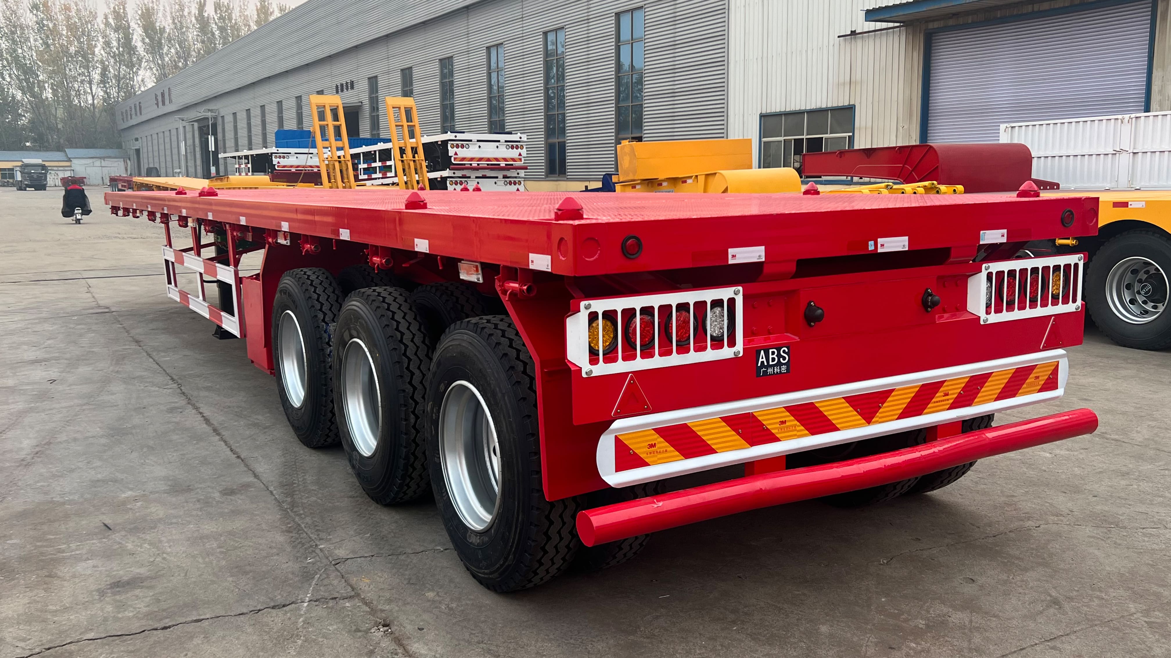40 Foot Semi Truck Flatbed Trailer for Sale in Rwanda Kigali