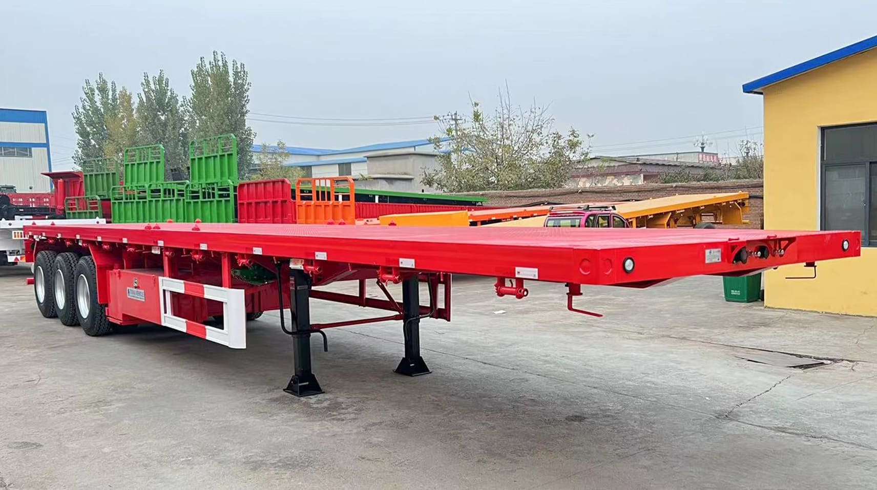 40 Flatbed Container Carrier Trailer for Sale in Dakar Senegal
