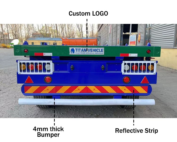 40Ft 3 Axle Semi Flatbed Trailers for Sale near me in Botswana