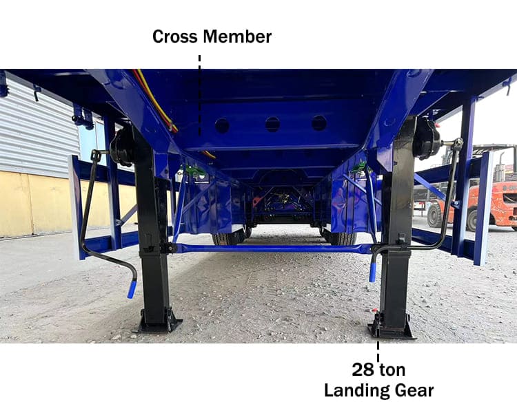 40Ft 3 Axle Semi Flatbed Trailers for Sale near me in Botswana