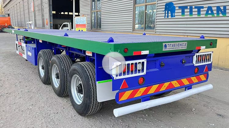 40Ft 3 Axle Semi Flatbed Trailers for Sale near me in Botswana