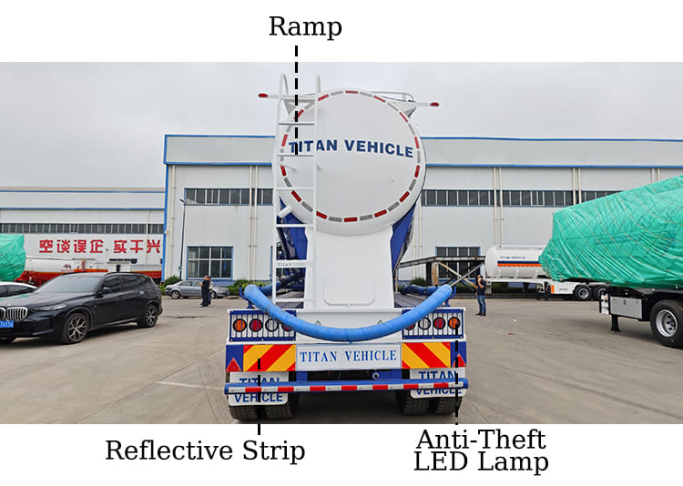 Pneumatic Cement Bulker Tanker for Sale in Bolivia Cochabamba