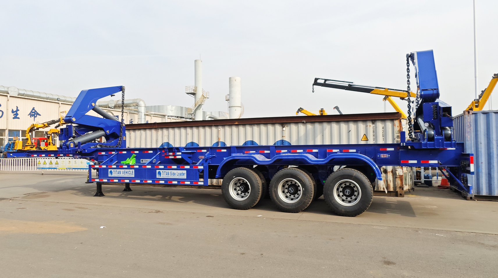 40Ft Container Side Loader Trailer for Sale in Banana Congo