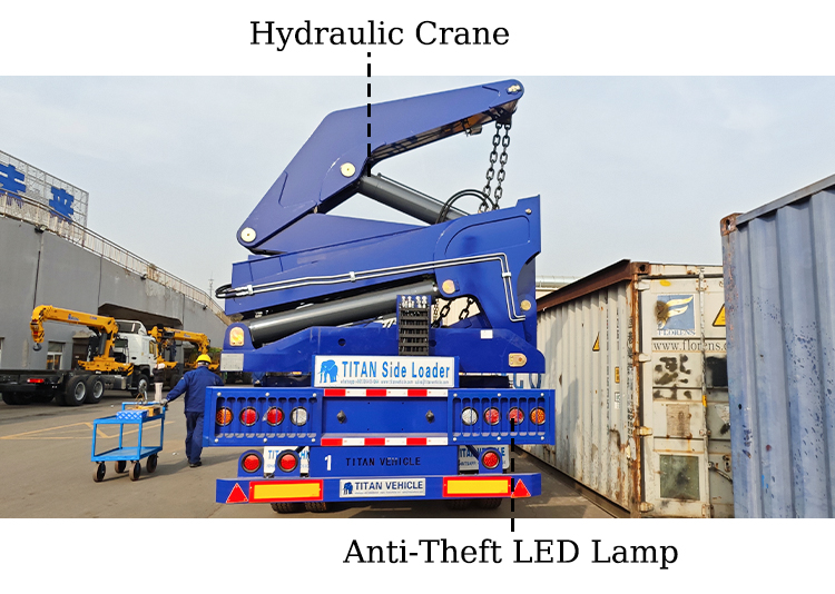 40Ft Container Side Loader Trailer for Sale in Banana Congo