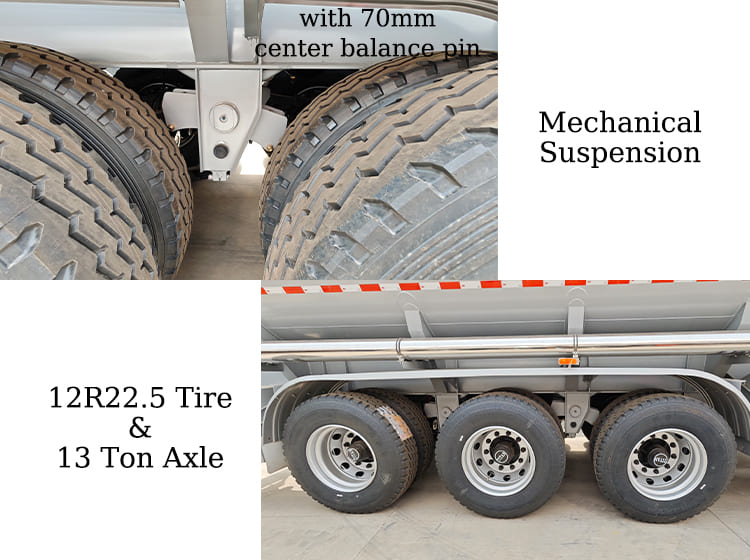 42000 Litres Capacity Stainless Steel Tanker for Sale in Santiago Chile