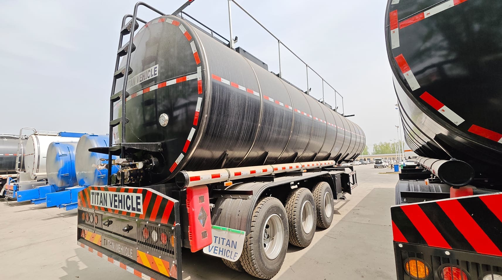 2025 New Asphalt Tank Trailer for Sale in Uzbekistan Bukhara