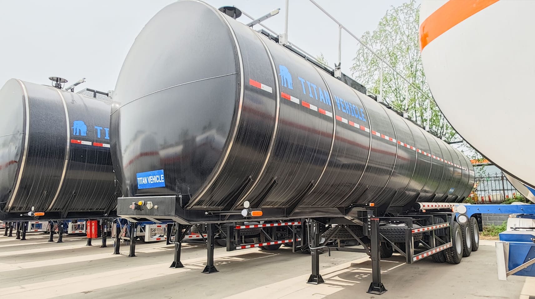 2025 New Asphalt Tank Trailer for Sale in Uzbekistan Bukhara