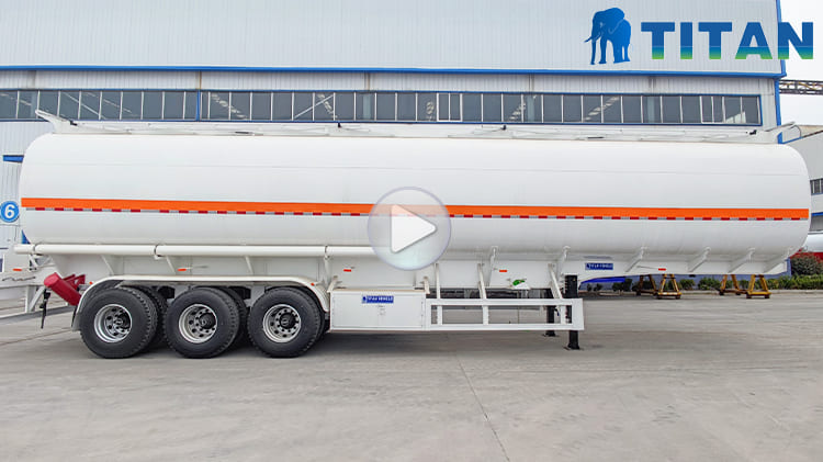 3 Axle 45000 Liters Fuel Tanker Trailer Manufacturers for Sale in Haiti Prince 