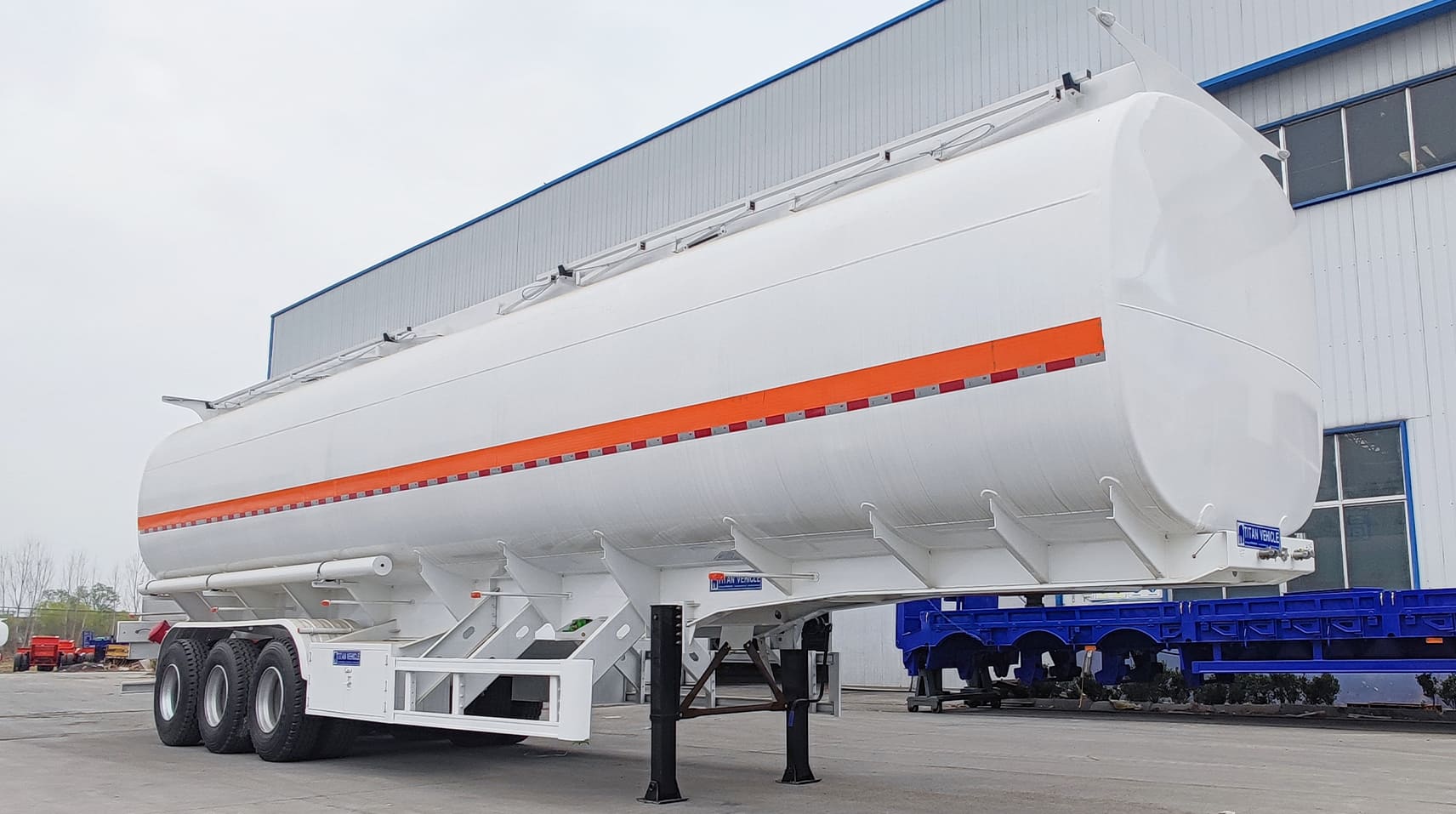 3 Axle 45000 Liters Fuel Tanker Trailer Manufacturers for Sale in Haiti Prince